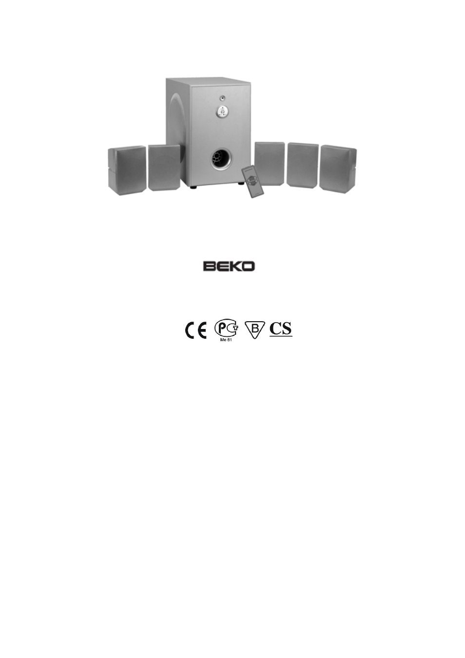 Beko HPS-100 User Manual | 8 pages