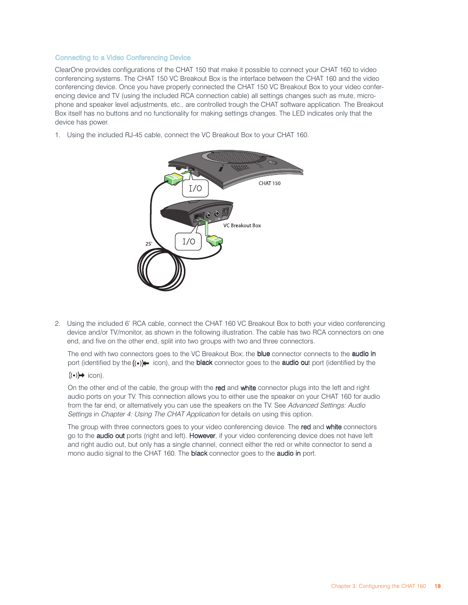 ClearOne CHAT 160 Manual User Manual | Page 23 / 44