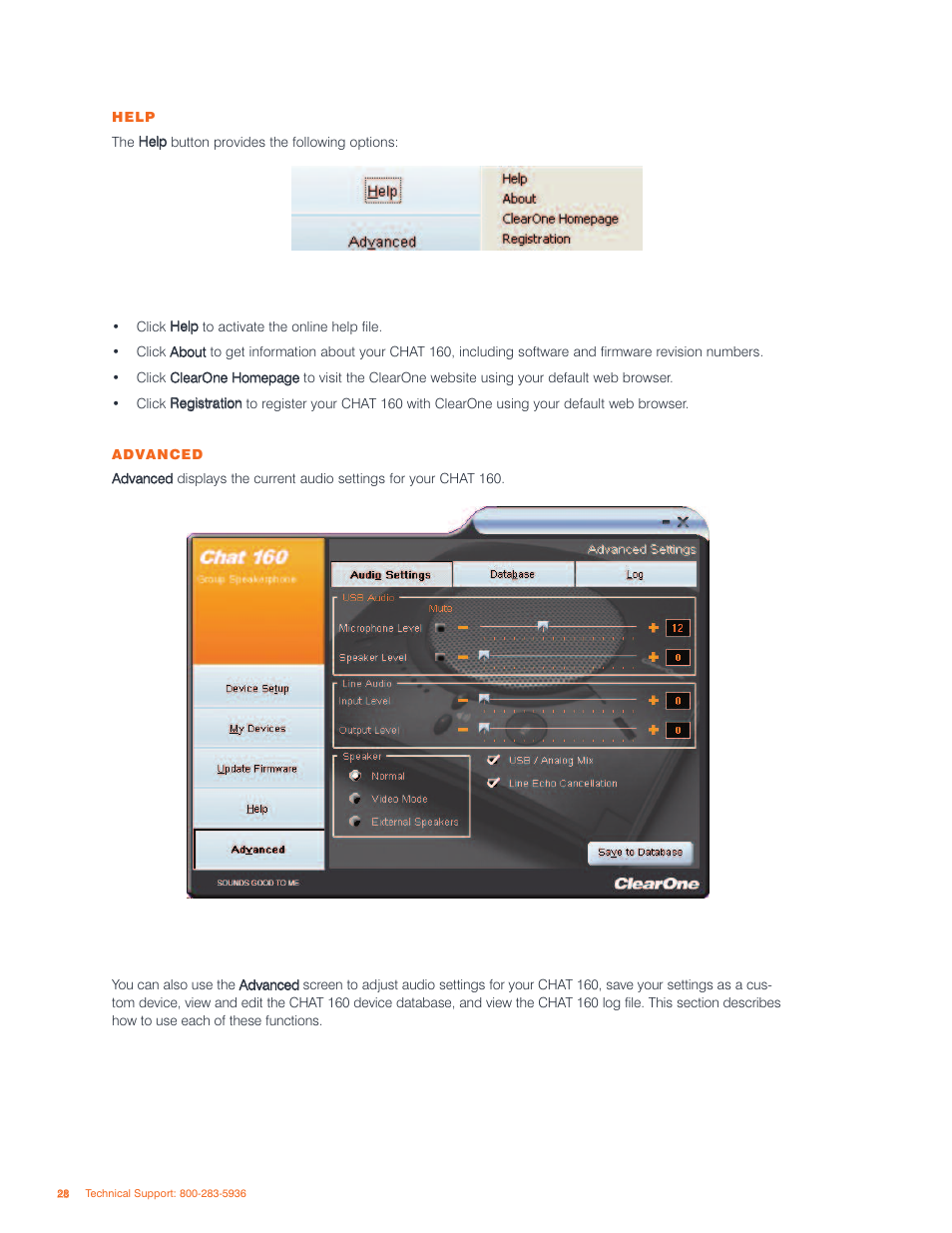 ClearOne CHAT 160 Manual User Manual | Page 32 / 44