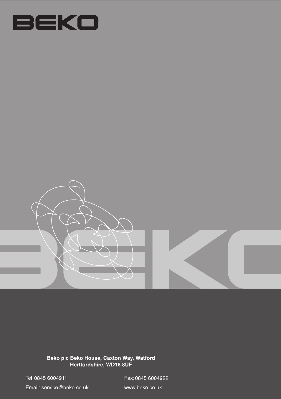 Beko WMA 727 S User Manual | Page 36 / 36