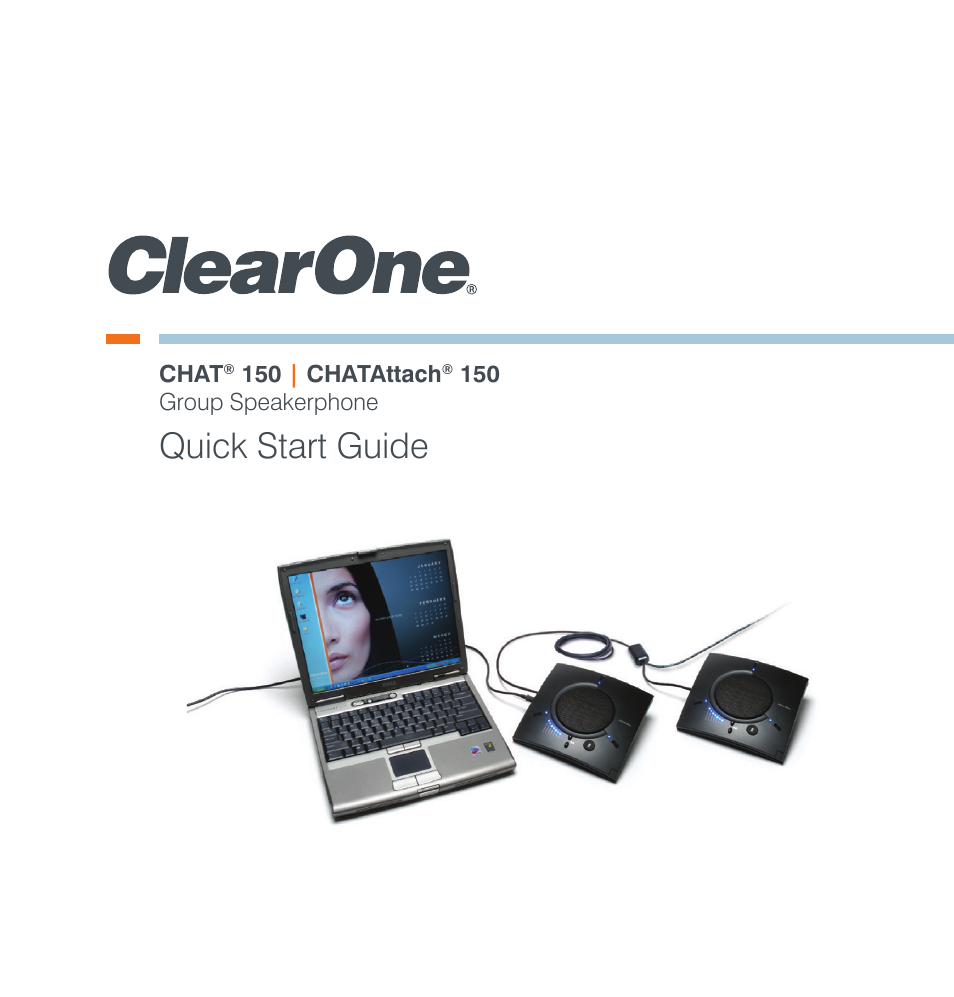 ClearOne CHAT 150 Quick Start User Manual | 20 pages