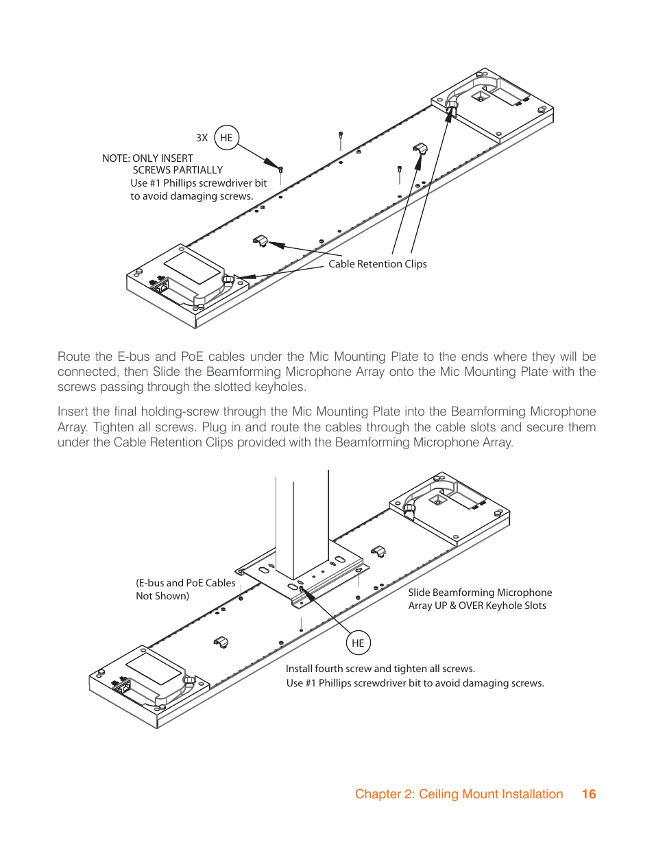 ClearOne Beamforming Microphone Array Installation Guide User Manual | Page 19 / 28