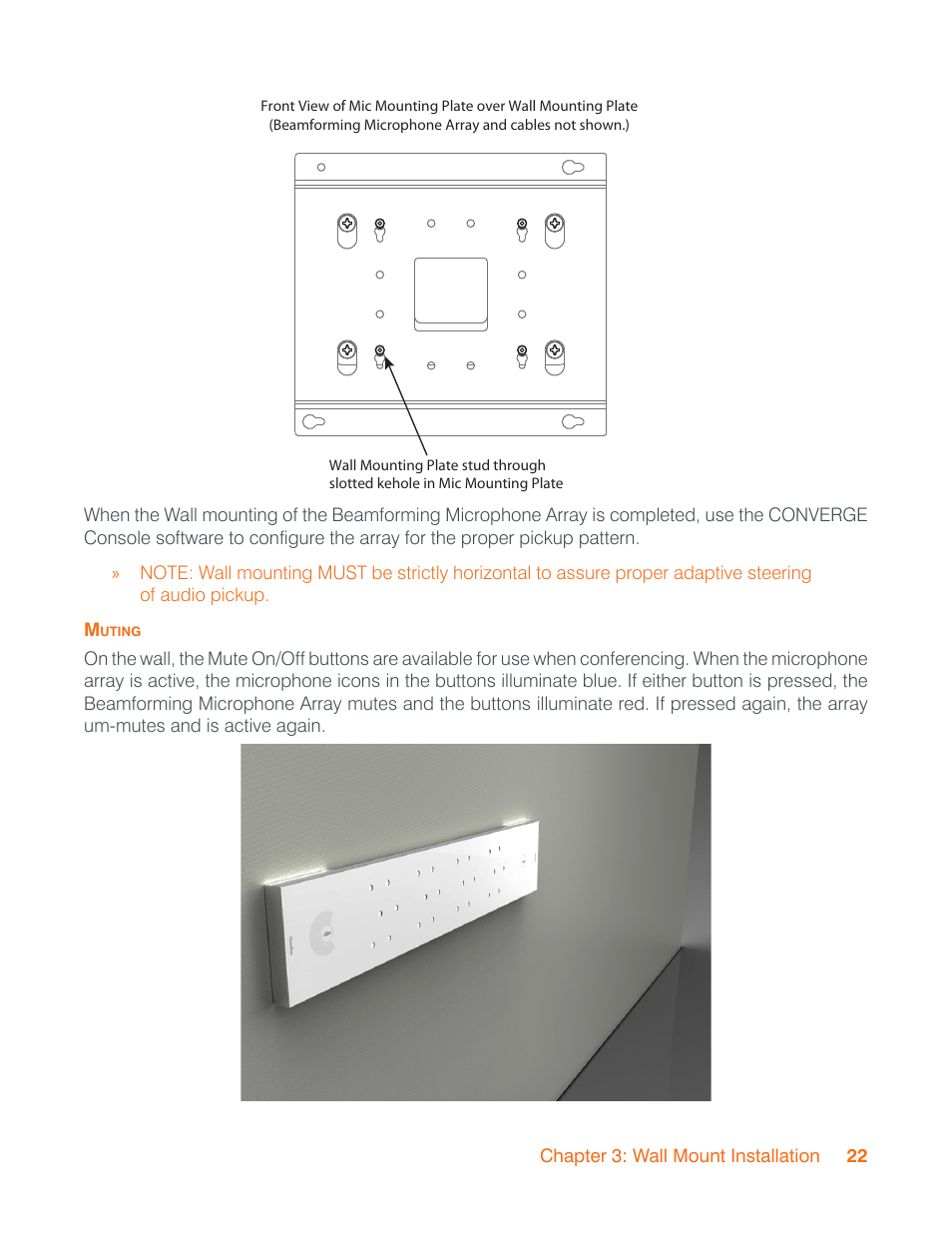 ClearOne Beamforming Microphone Array Installation Guide User Manual | Page 25 / 28