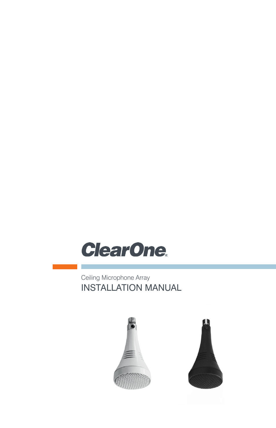 ClearOne Ceiling Microphone Array User Manual | 20 pages