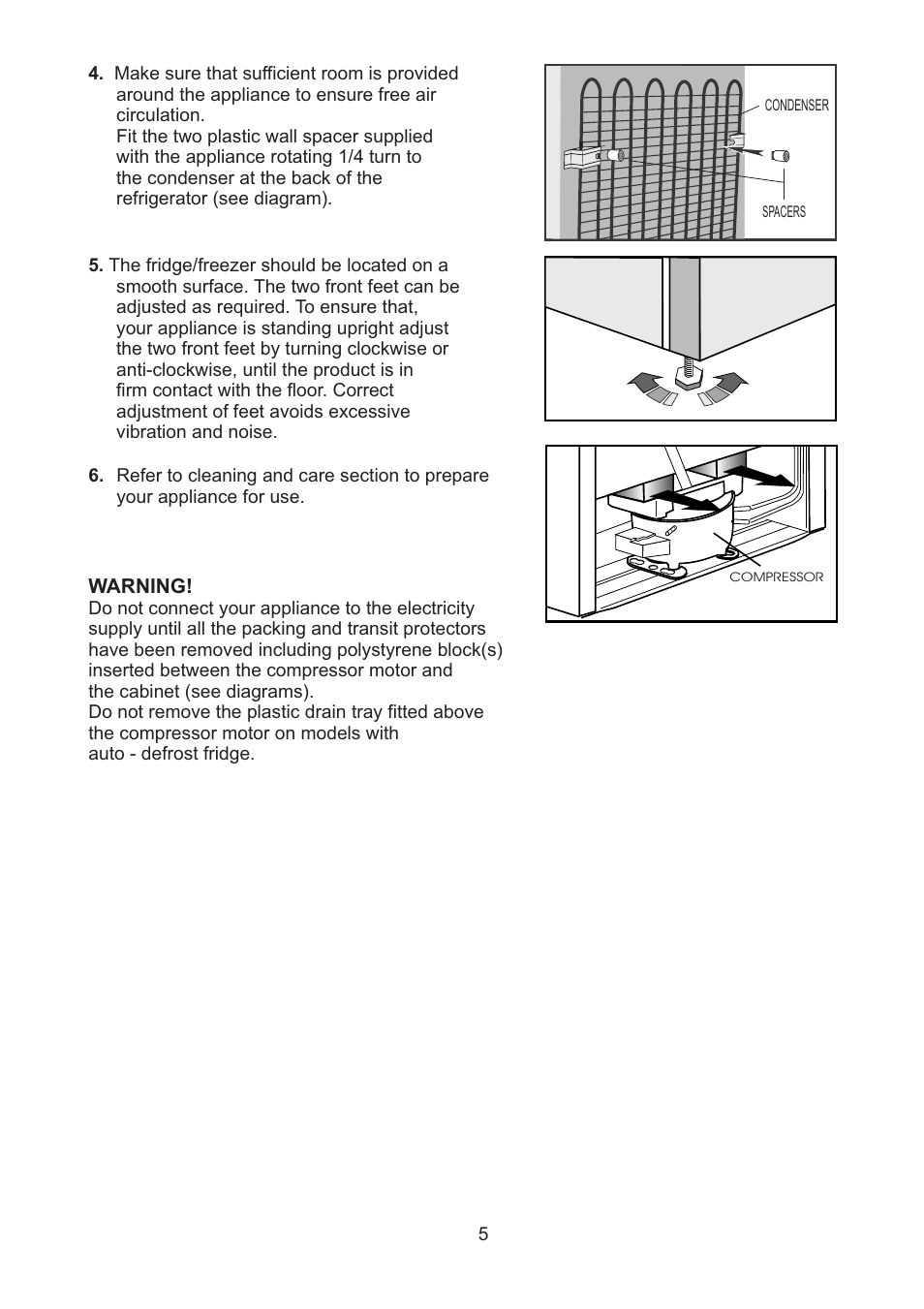 Beko CDA 664 F User Manual | Page 6 / 18