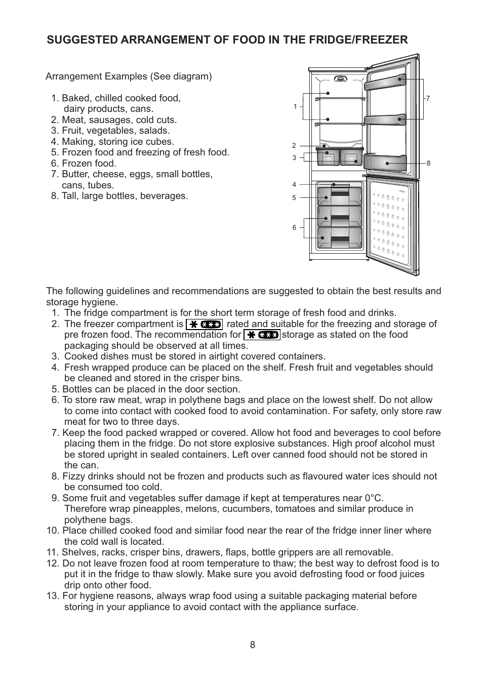 Beko CDA 664 F User Manual | Page 9 / 18