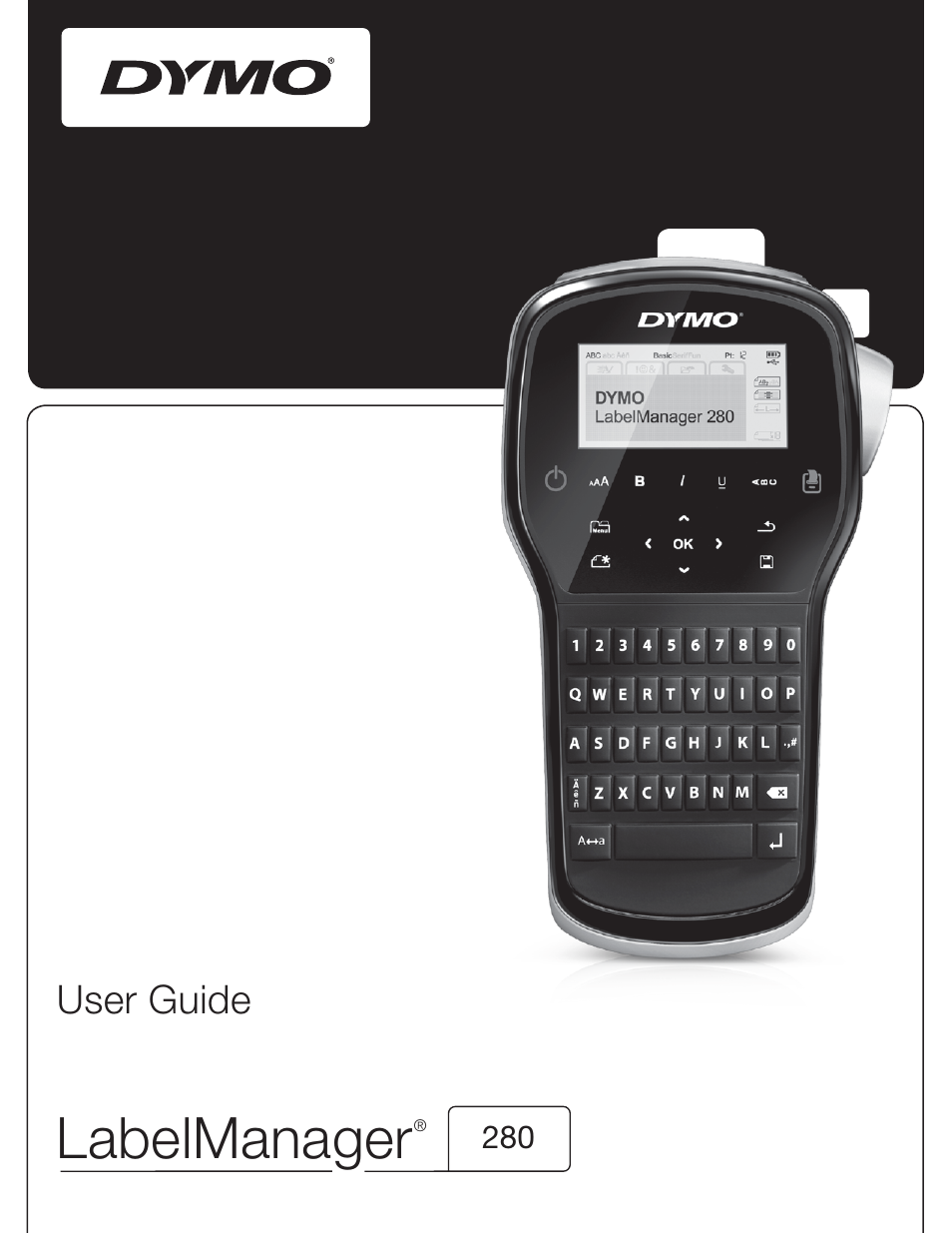 Dymo LabelManager 280 User Manual | 17 pages