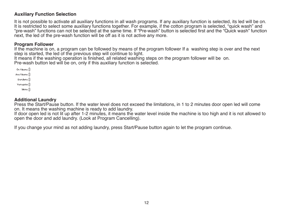 Beko D7082E User Manual | Page 15 / 24