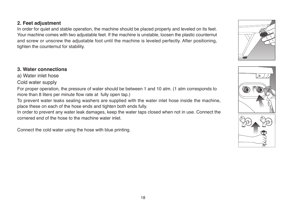 Beko D7082E User Manual | Page 21 / 24