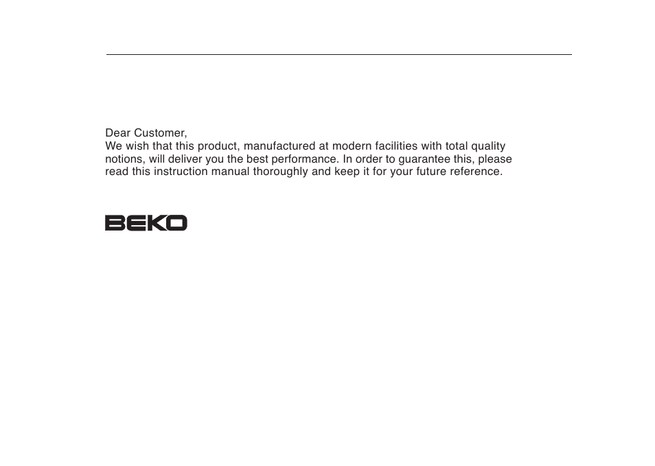 Beko D7082E User Manual | Page 3 / 24