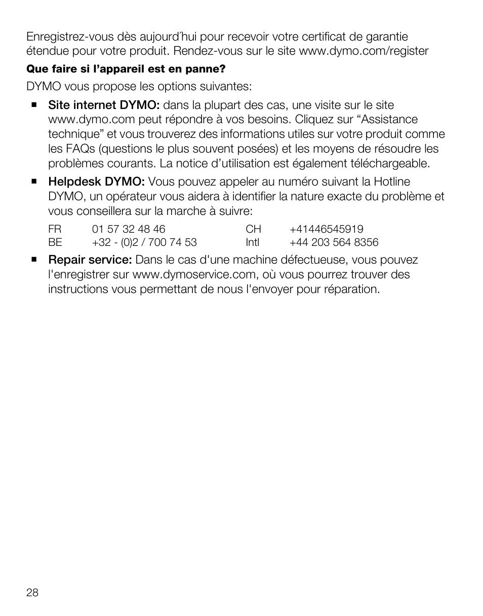 Dymo LabelManager Wireless PnP Quick Start Guide User Manual | Page 32 / 62