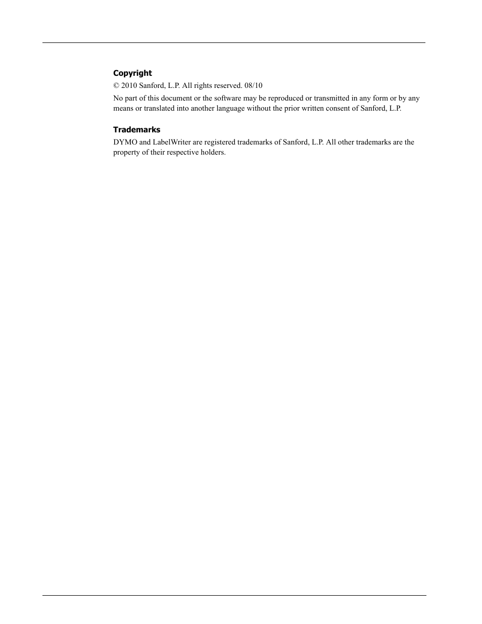 Dymo LabelWriter Print Server User Manual | Page 2 / 34