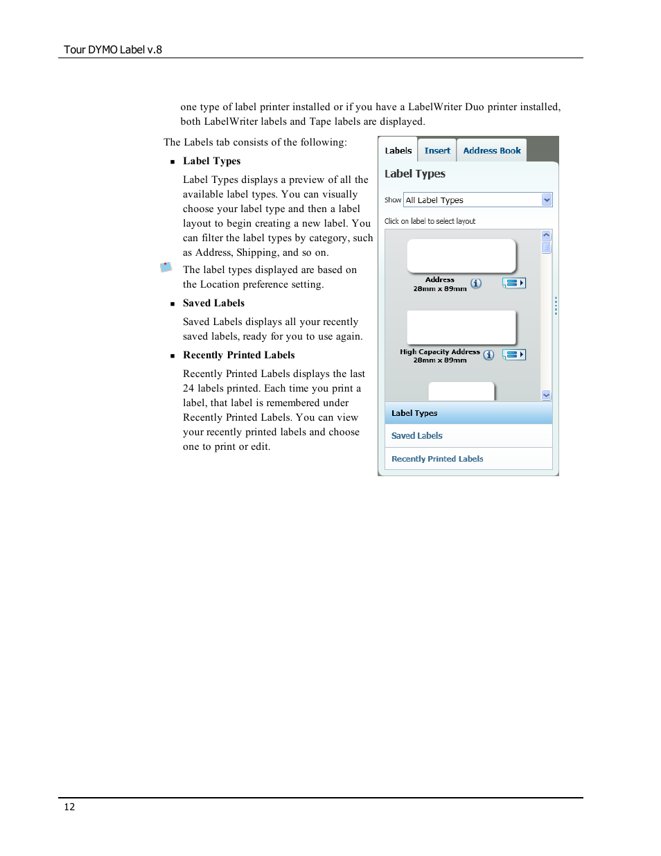 Dymo LabelWriter 450 Turbo Software Manual User Manual | Page 20 / 118