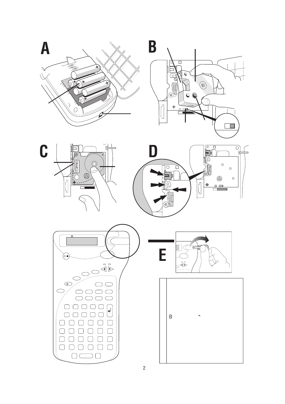 Dymo 1000Plus User Manual | 5 pages