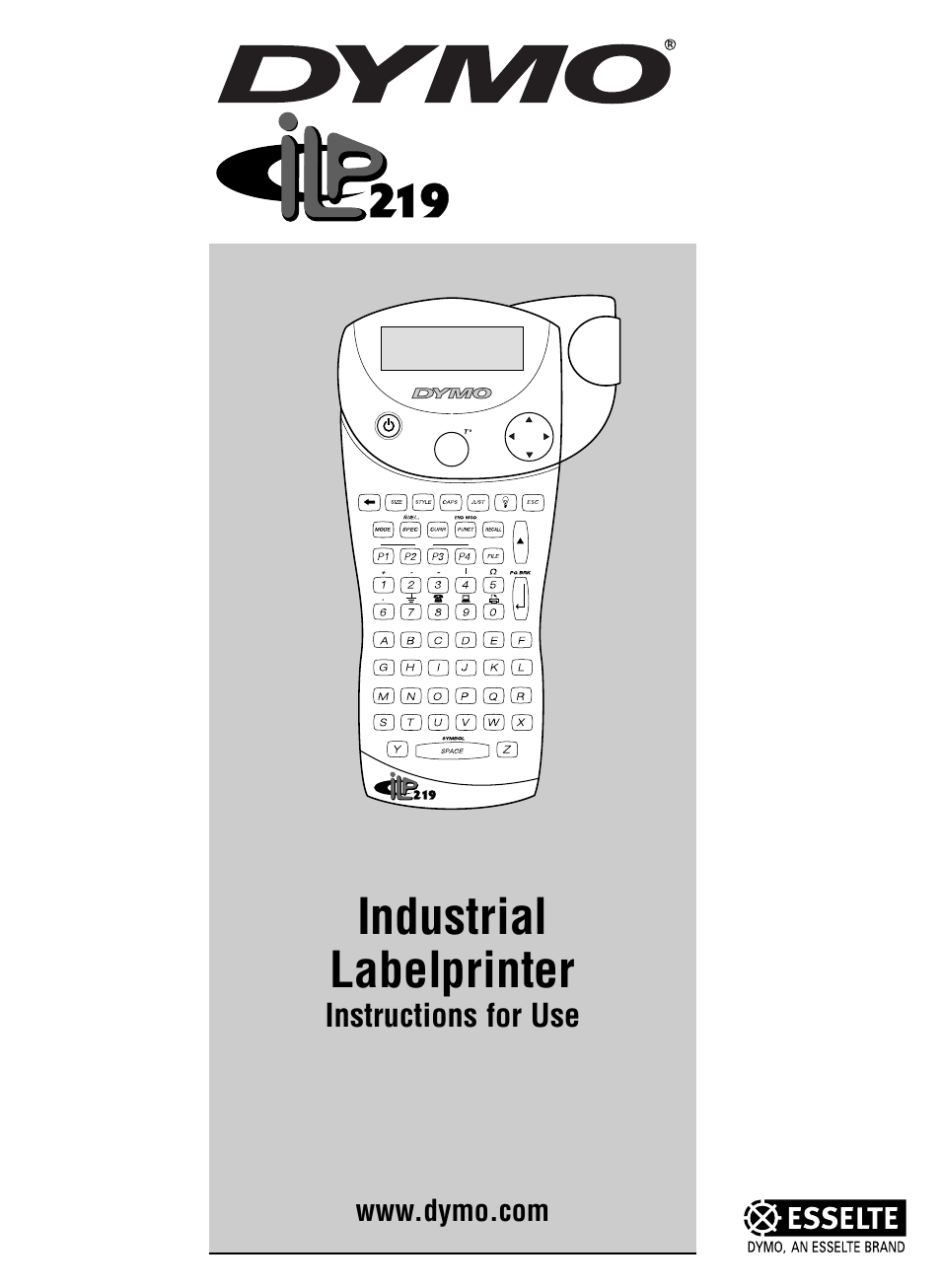 Dymo ILP219 User Manual | 40 pages