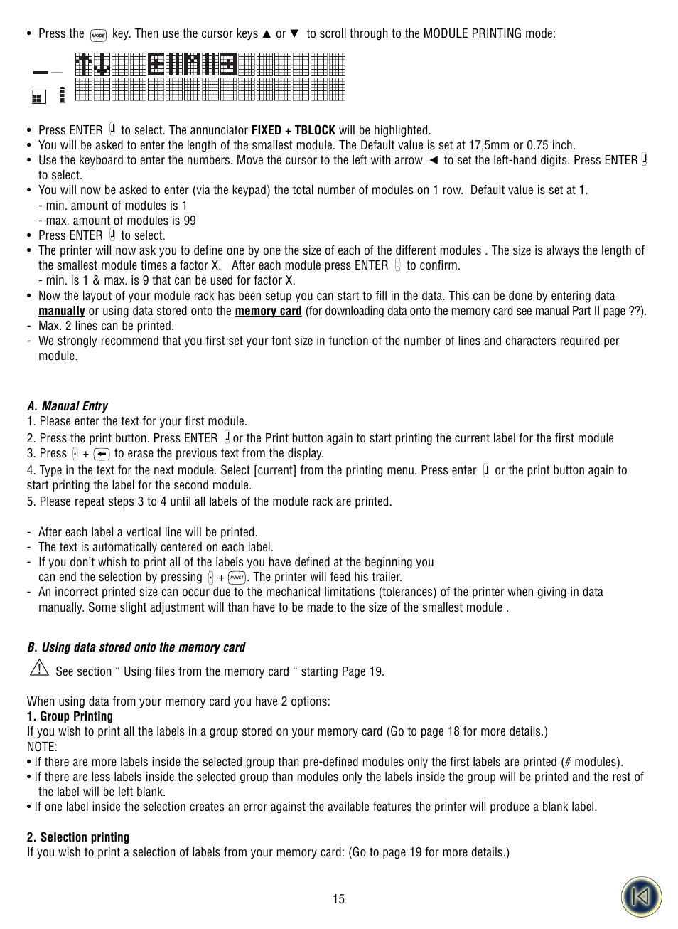 Dymo ILP219 User Manual | Page 18 / 40