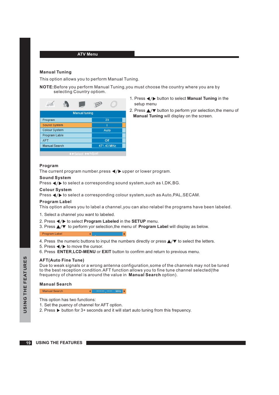 Beko 22WLM550DHID User Manual | Page 20 / 33