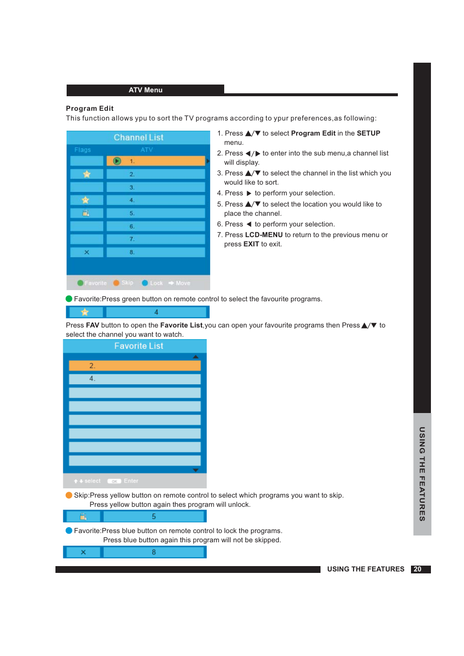 Setup | Beko 22WLM550DHID User Manual | Page 21 / 33