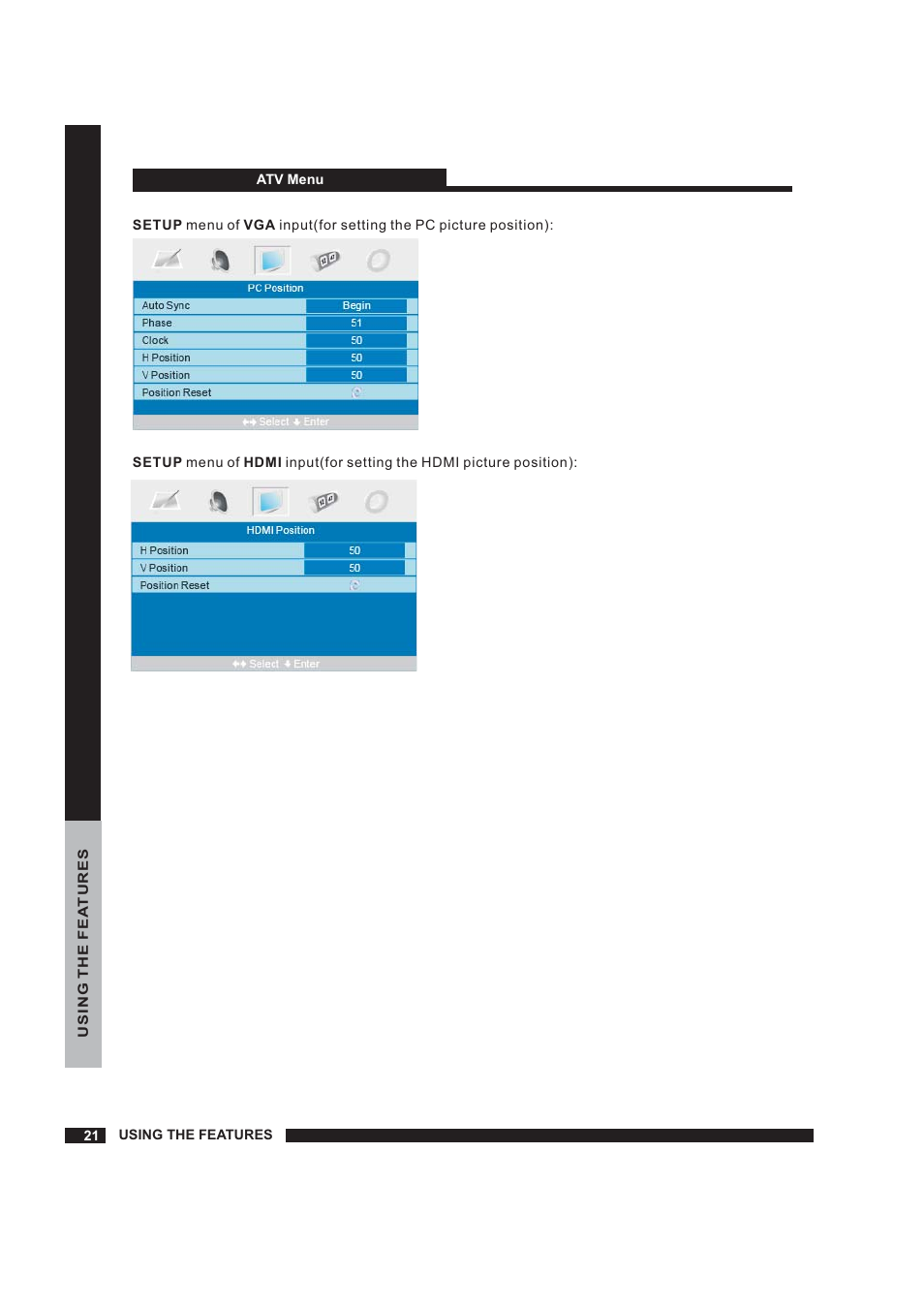 Setup | Beko 22WLM550DHID User Manual | Page 22 / 33