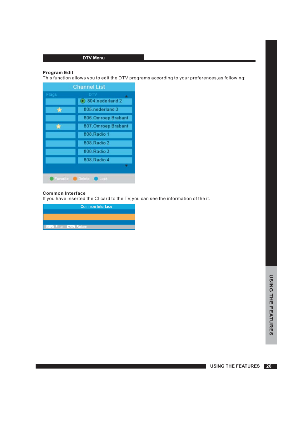 Setup | Beko 22WLM550DHID User Manual | Page 27 / 33