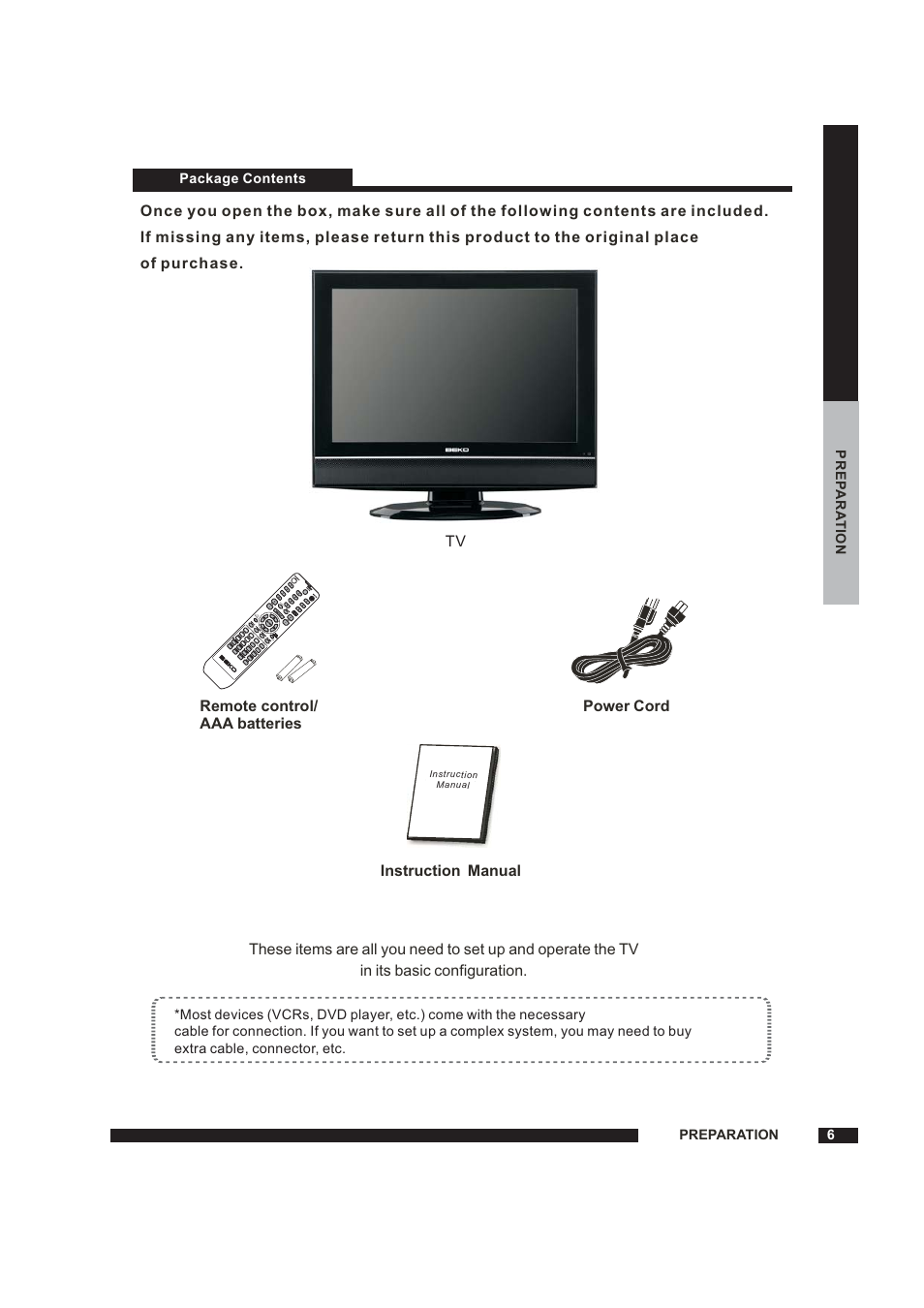 Beko 22WLM550DHID User Manual | Page 7 / 33