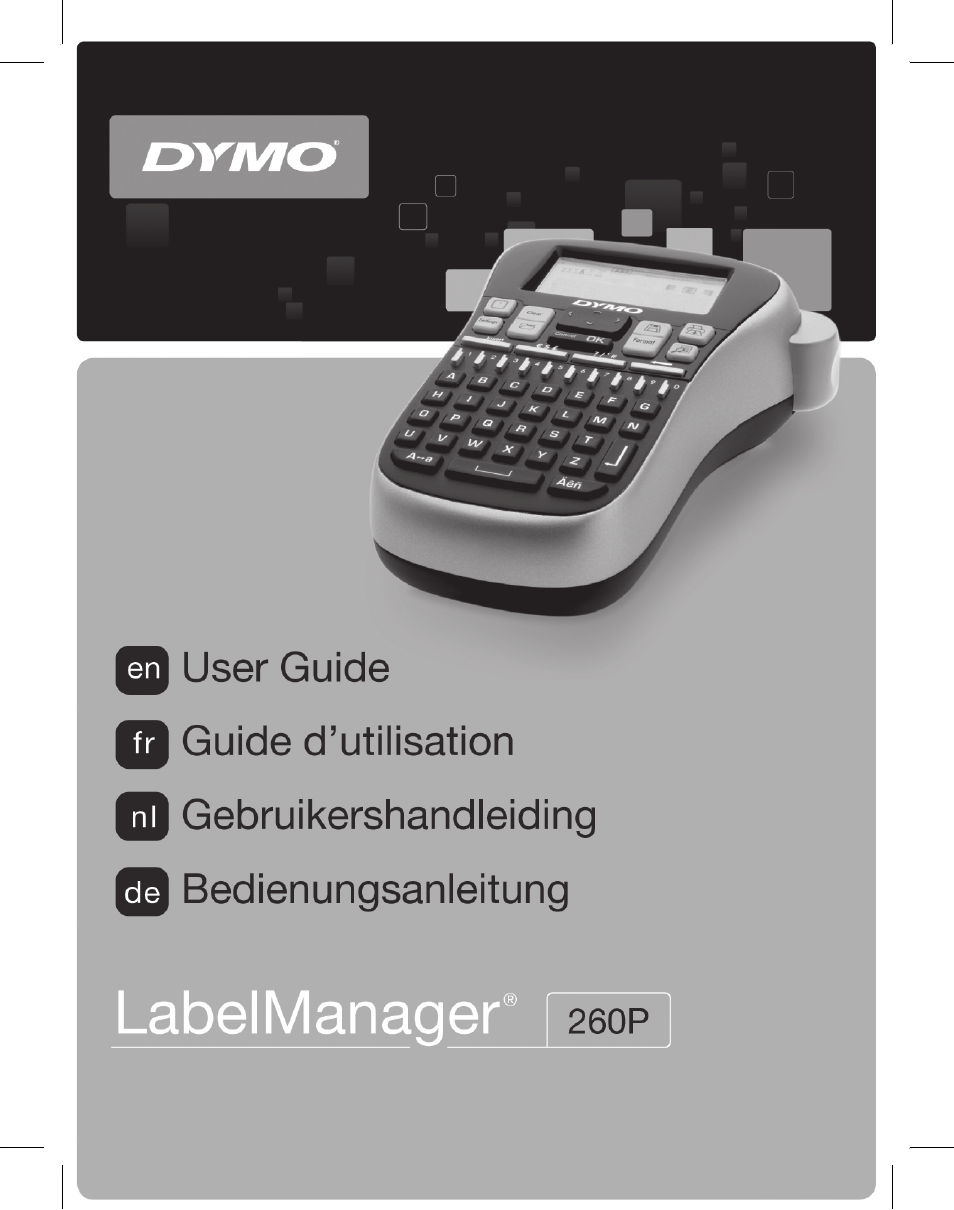 Dymo LabelManager 260P User Manual | 114 pages