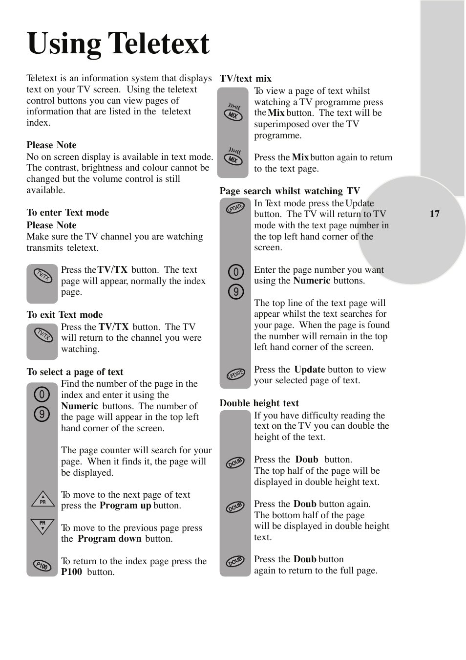 Using teletext | Beko C7 User Manual | Page 18 / 30