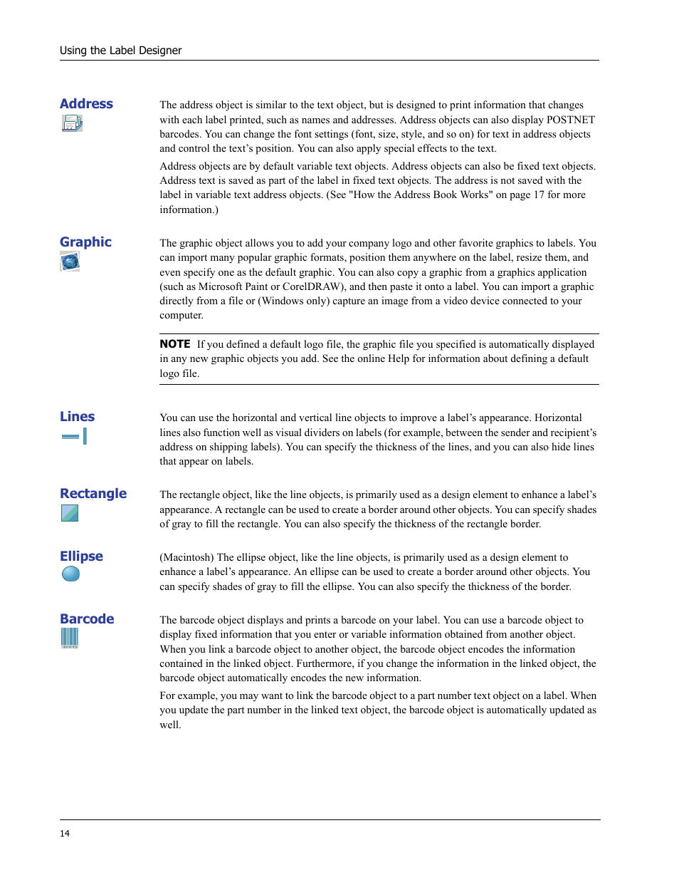 Dymo LabelWriter 400/400 Duo/400 Turbo/400 Twin Turbo User Manual | Page 18 / 64