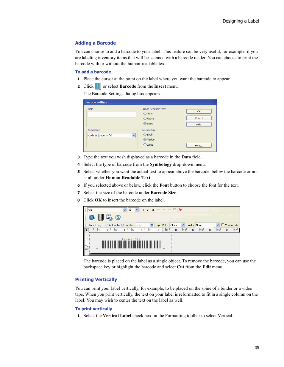 Dymo LabelWriter 400/400 Duo/400 Turbo/400 Twin Turbo User Manual | Page 39 / 64