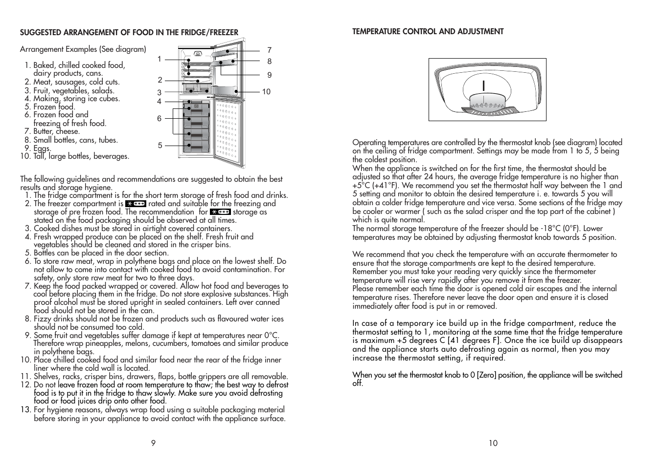 Beko CDA543F User Manual | Page 6 / 11