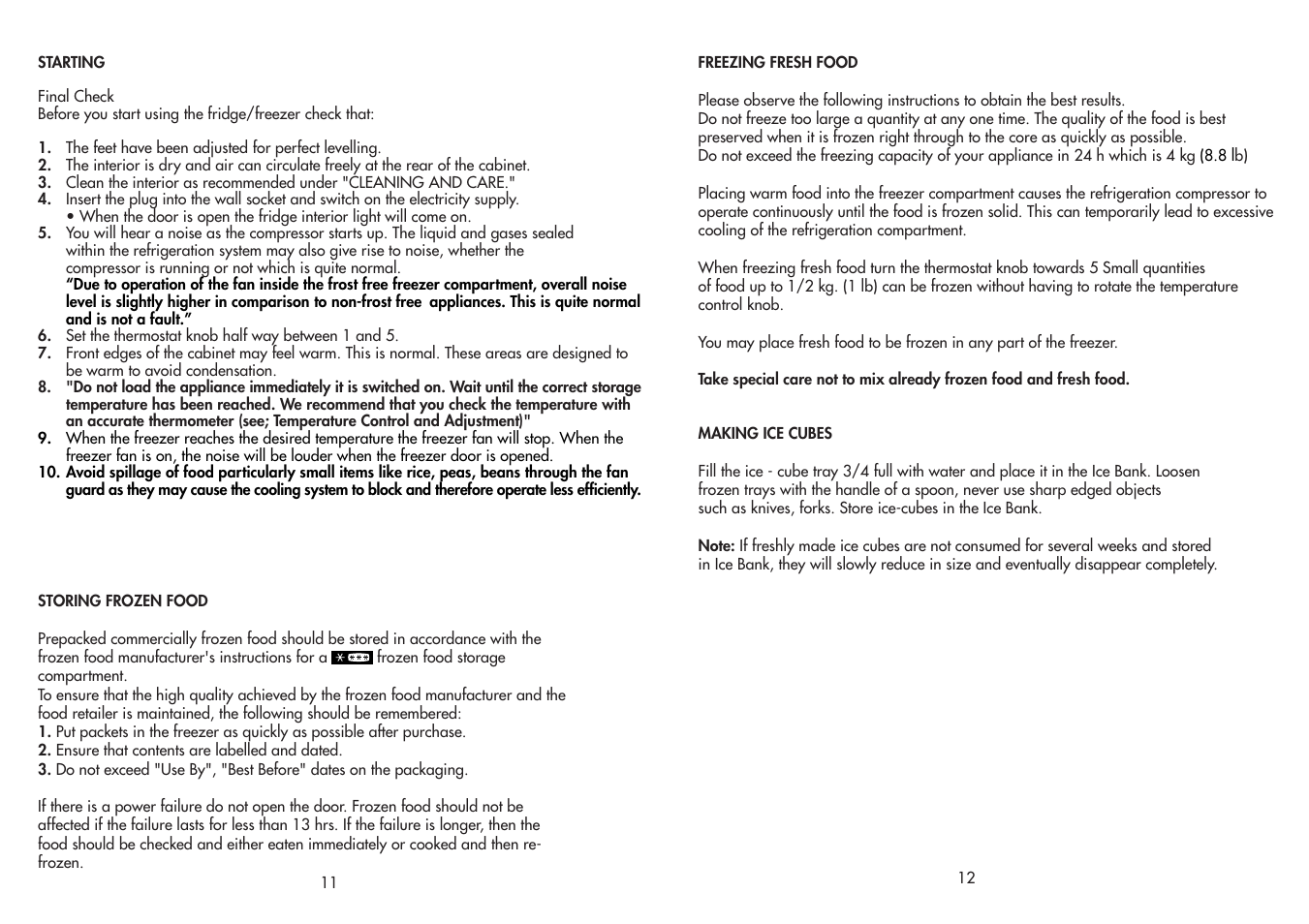 Beko CDA543F User Manual | Page 7 / 11