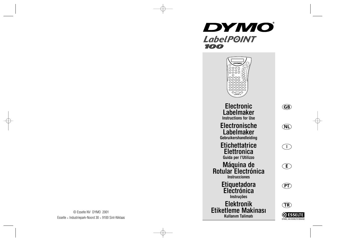 Dymo LabelPoint 100 User Manual | 26 pages