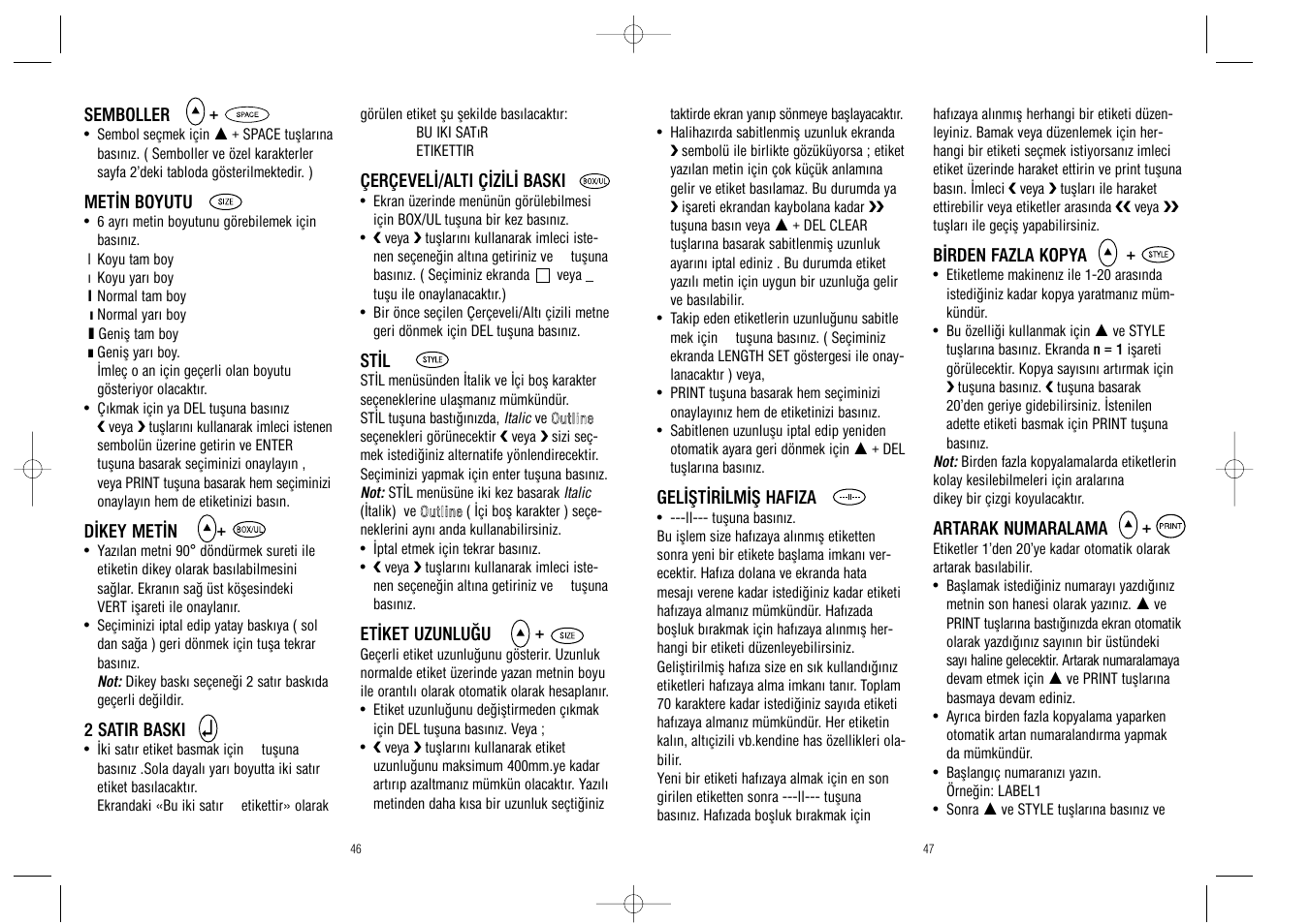 Dymo LabelPoint 100 User Manual | Page 24 / 26