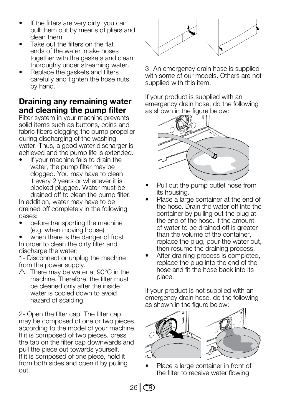 Beko D2 7082 E User Manual | Page 26 / 36