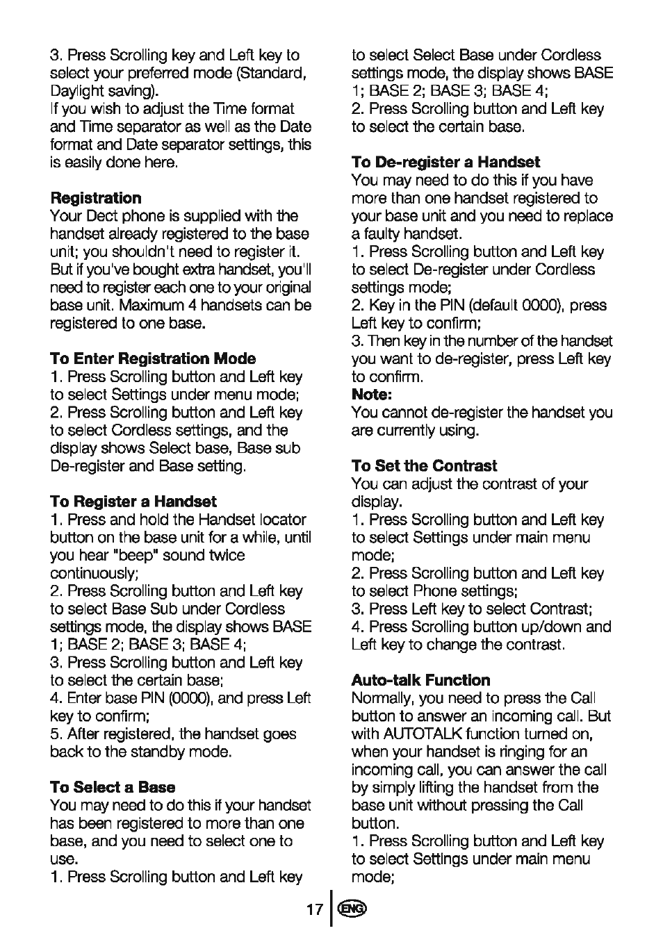 Beko BD-610 User Manual | Page 19 / 26