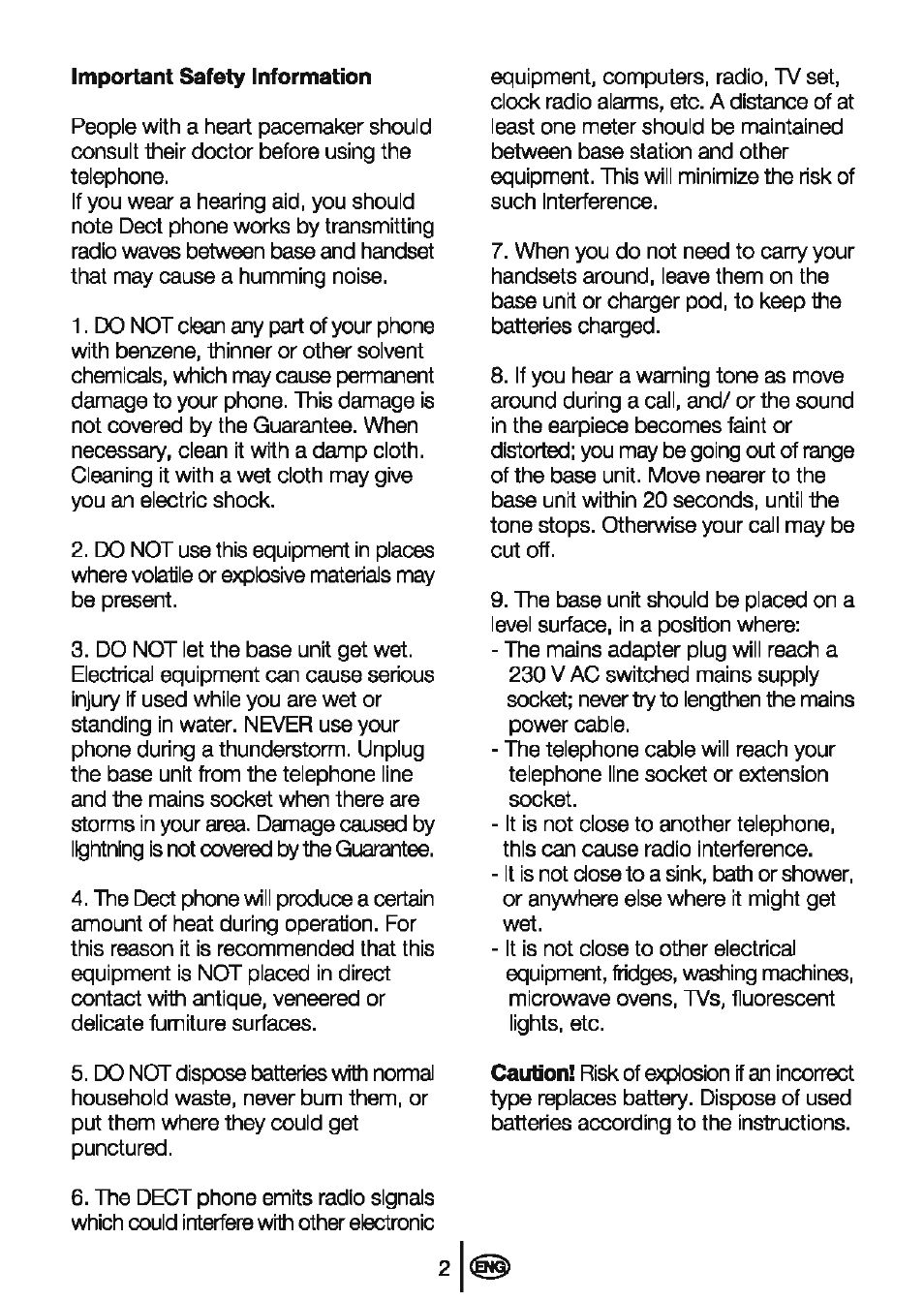 Beko BD-610 User Manual | Page 4 / 26