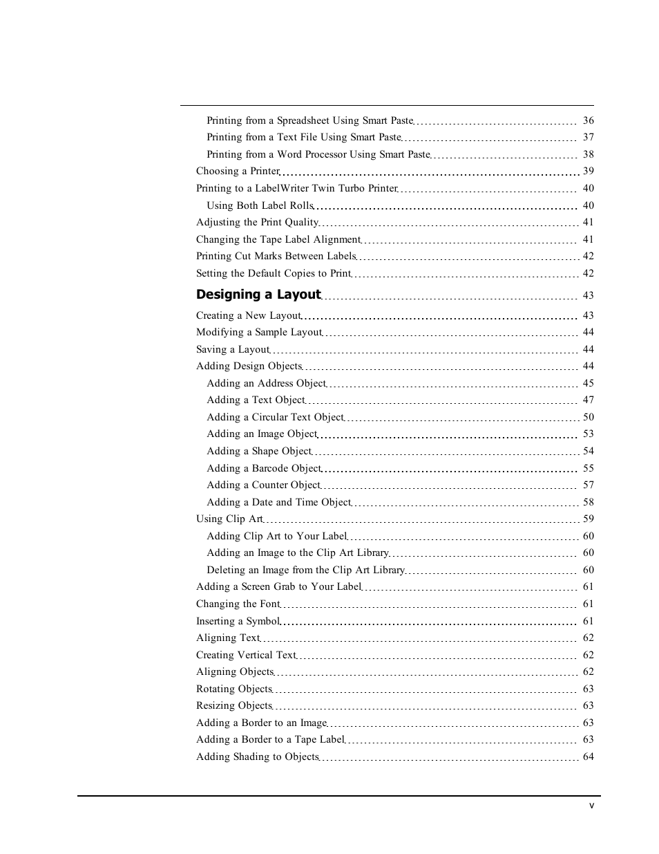 Dymo LabelWriter 300,310,320,330 DLS 8 User Manual | Page 5 / 122