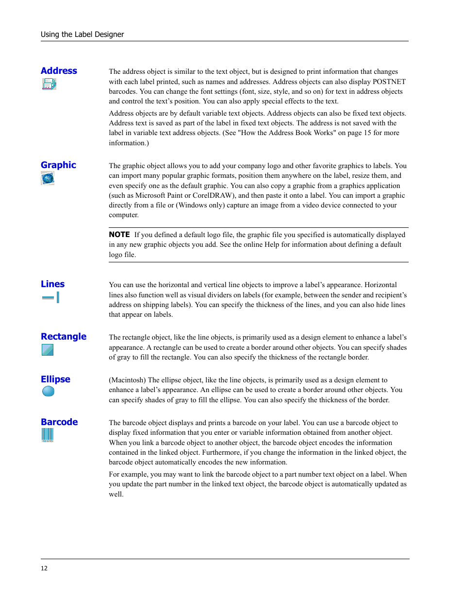 Dymo LabelWriter EL60 User Manual | Page 16 / 38