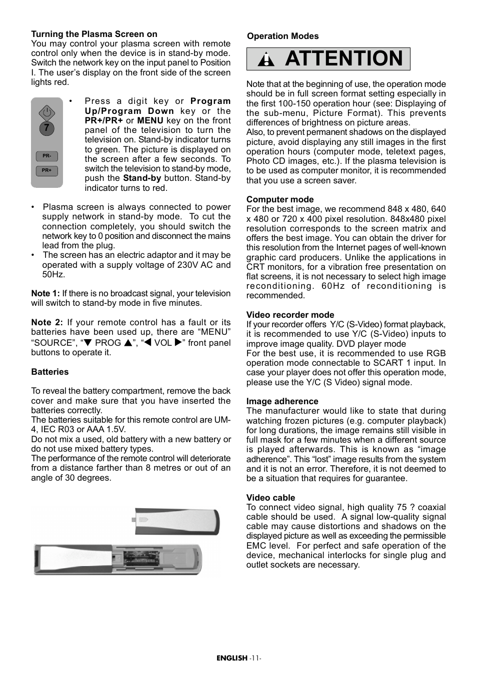 Teletext, List of contents, Start | Important considerations to follow, Product description, External equipment connection, Panel connections, Performing the initial power-on settings, Attention, Tv controls | Beko Plasma TV User Manual | Page 9 / 31