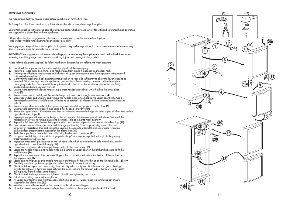 Beko CDA 653 F User Manual | Page 7 / 13