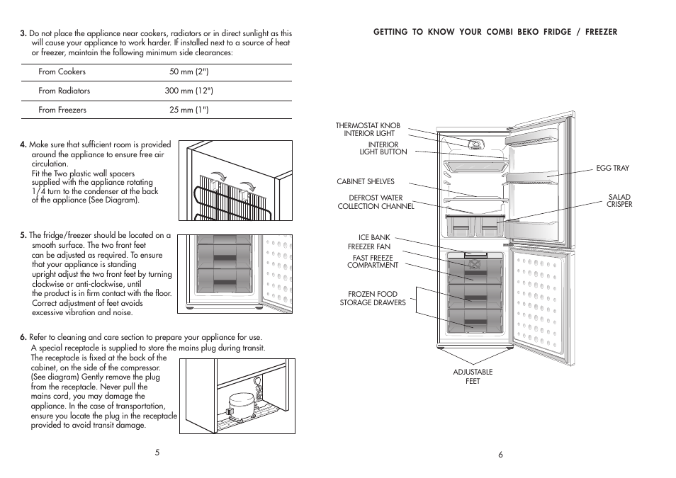 Beko CDA 645 F User Manual | Page 4 / 11