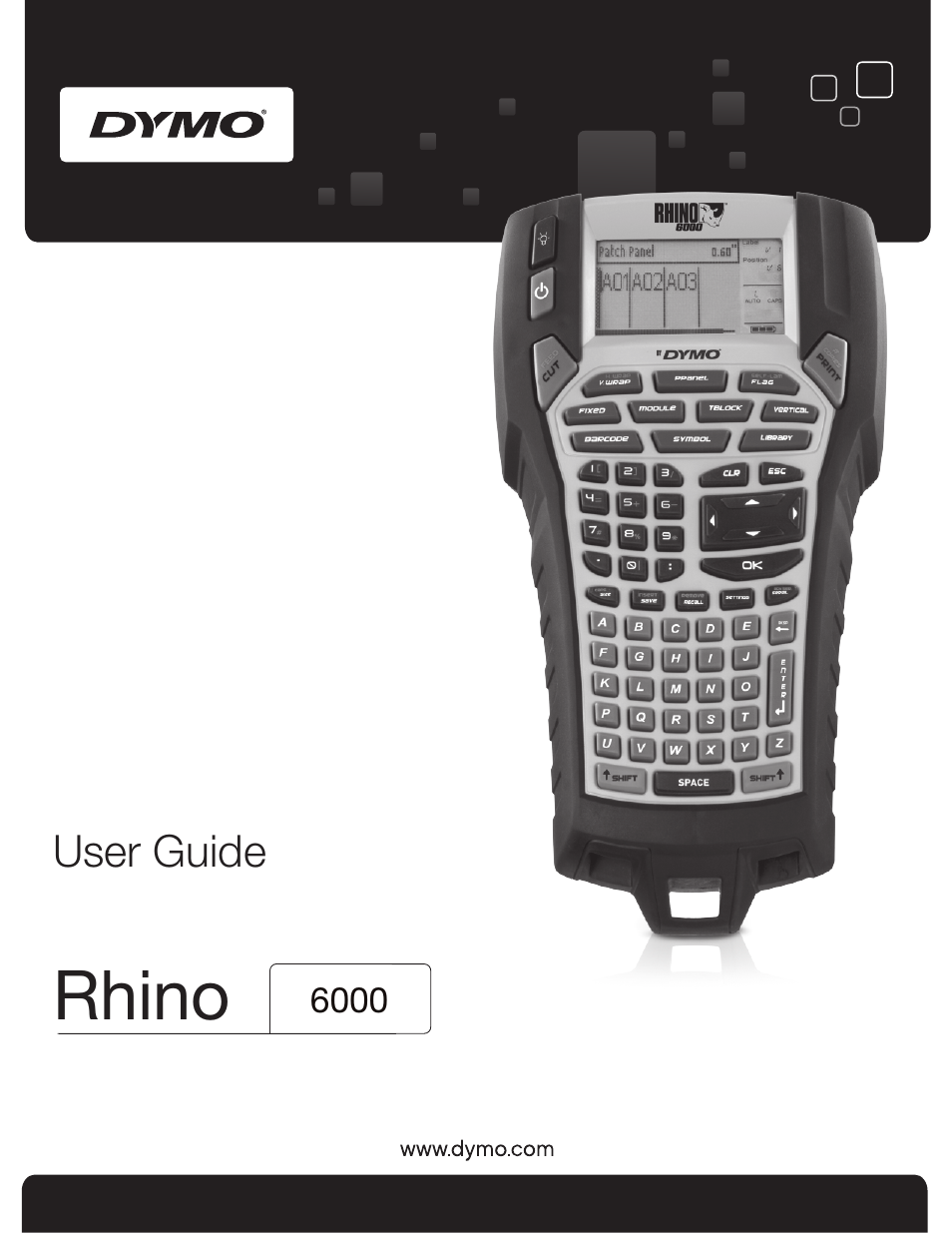 Dymo Rhino 6000 User Manual | 32 pages