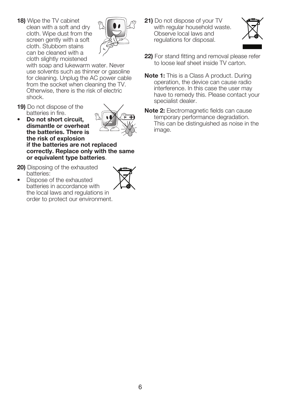 Beko INTEGRATED DIGITAL HD READY COLOUR TELEVISIONS 32WLU530HID User Manual | Page 8 / 37