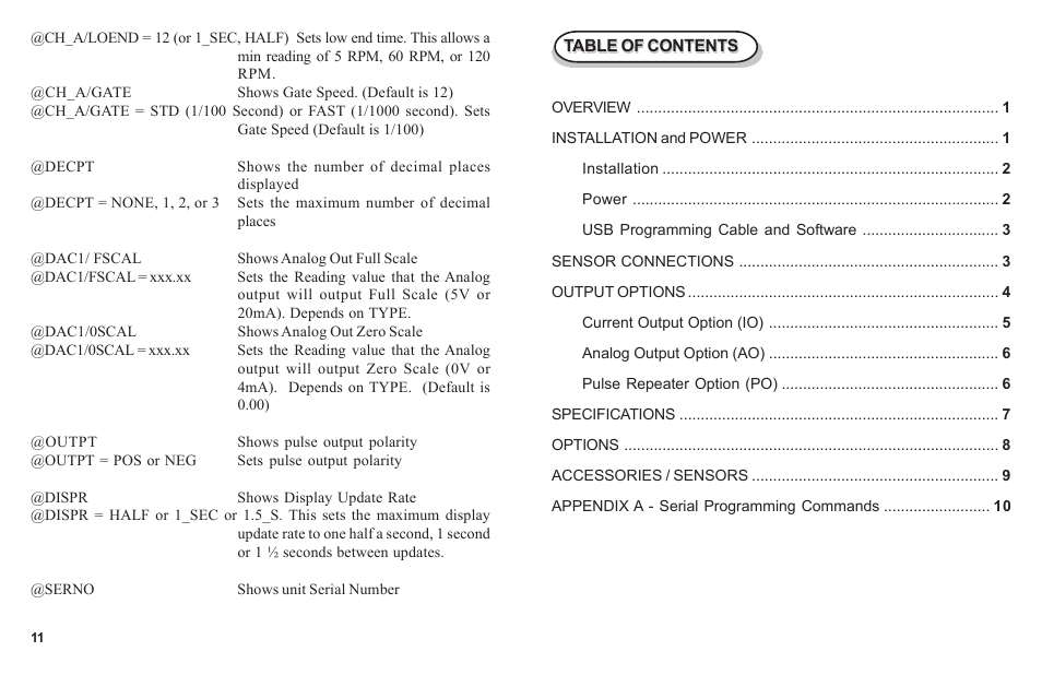 Monarch Instrument ACT-1B Series User Manual | Page 3 / 8