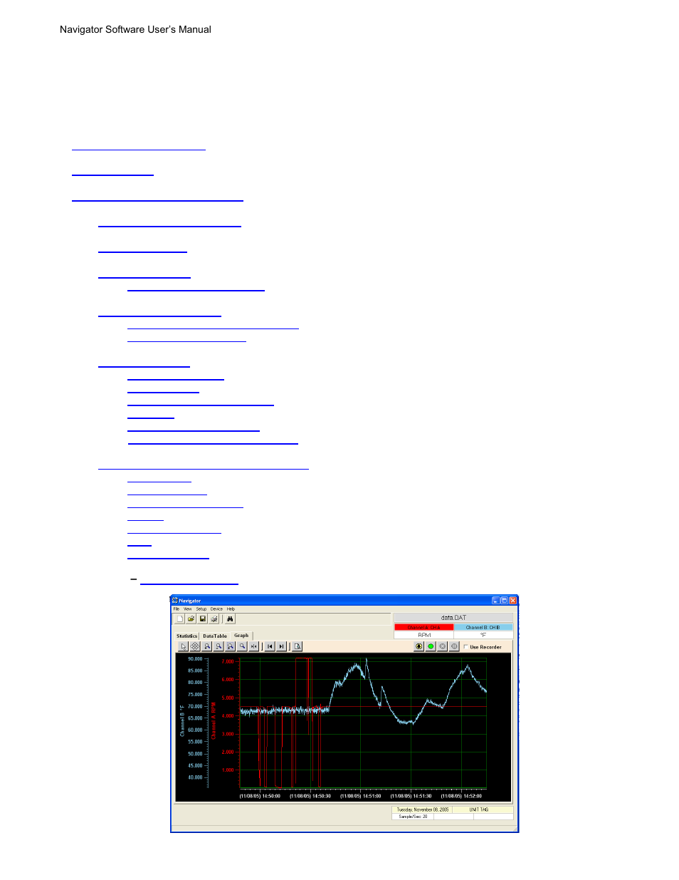 Monarch Instrument Navigator User Manual | 20 pages