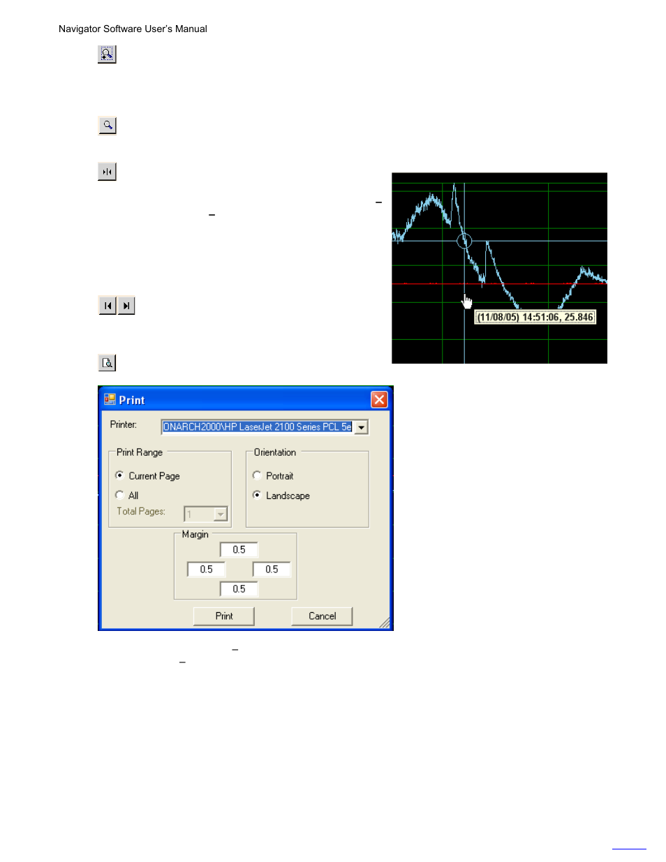 Zoom to fit | Monarch Instrument Navigator User Manual | Page 13 / 20