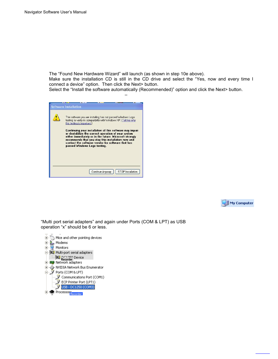Monarch Instrument Navigator User Manual | Page 5 / 20