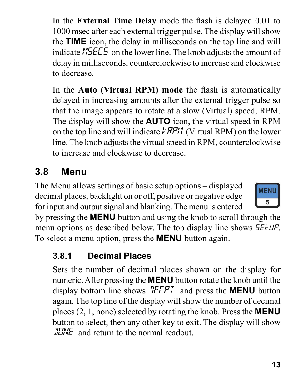 Monarch Instrument Nova-Strobe PBL User Manual | Page 17 / 28