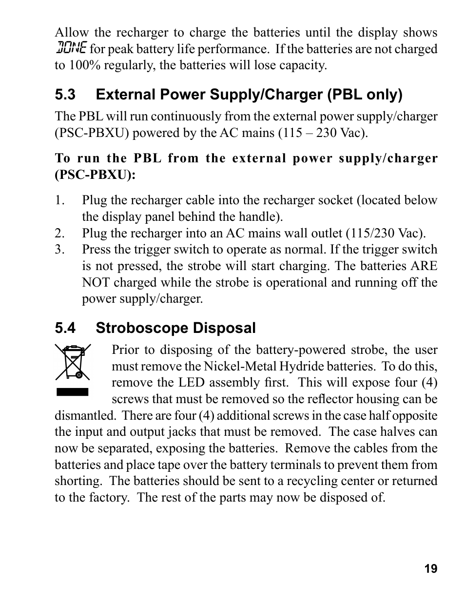 Monarch Instrument Nova-Strobe PBL User Manual | Page 23 / 28
