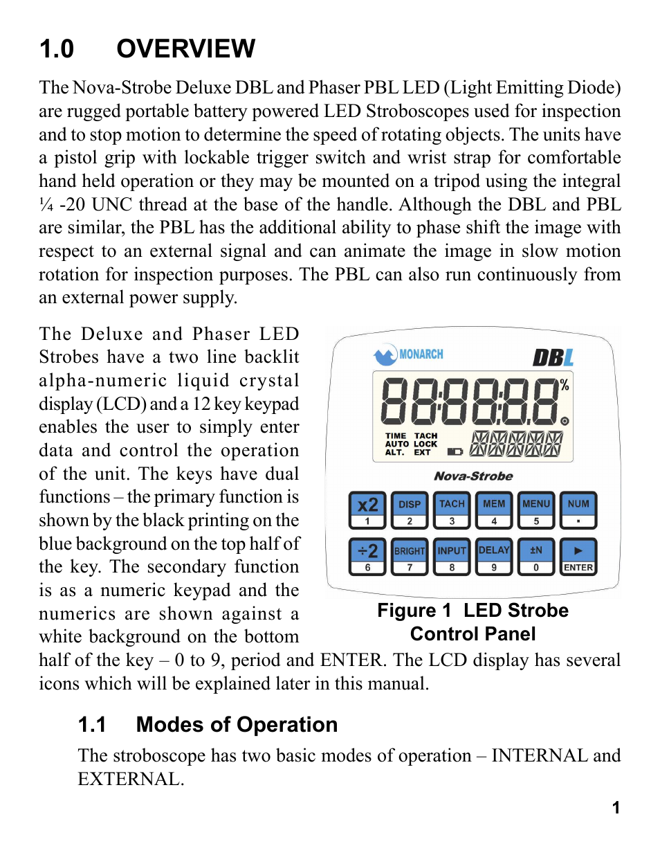0 overview | Monarch Instrument Nova-Strobe PBL User Manual | Page 5 / 28